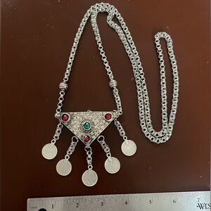 Original Ethnic Amulet For Xhubleta. Slides open on top. (Hajmali)